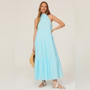 Trina Turk Tiered Sunglasses Maxi Dress